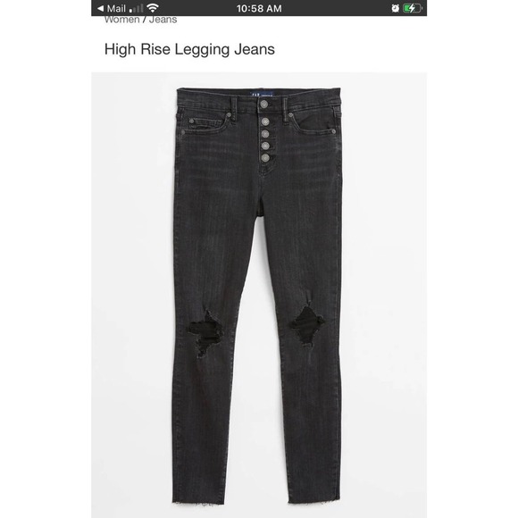 Gap legging jeans - size 12 - Picture 2 of 4